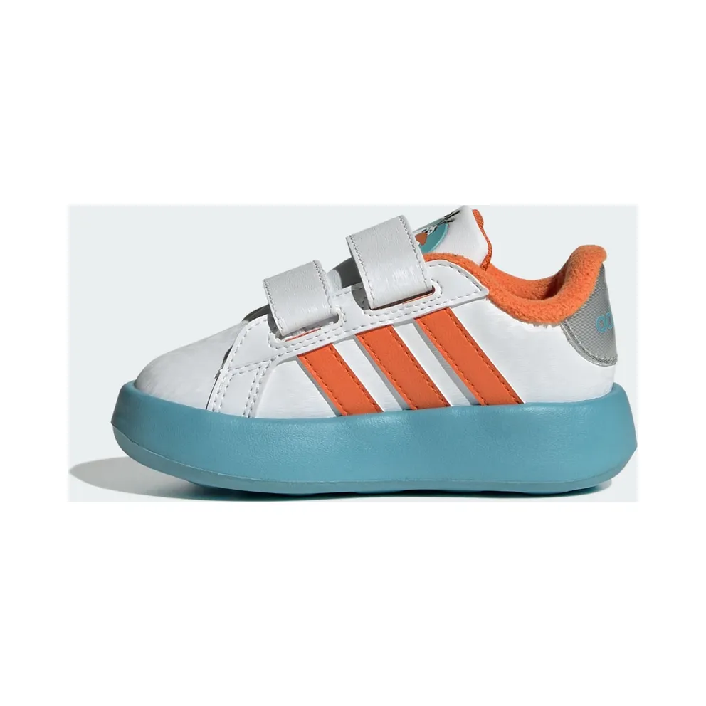adidas Grand Court 2.0 Disney Olaf Cloud White Orange Preloved Blue (IF4058)