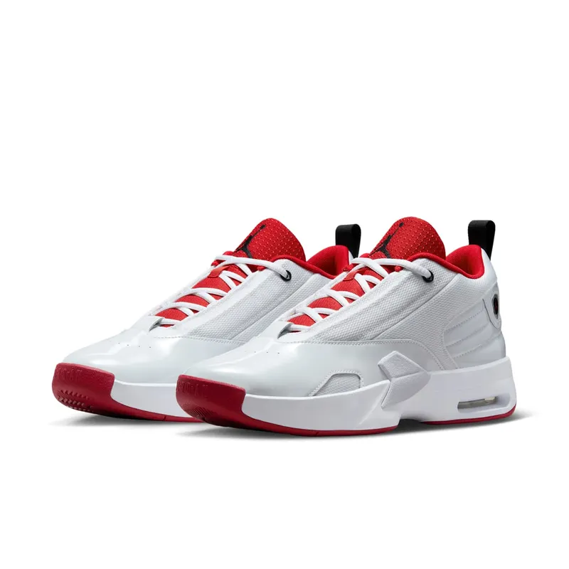 Jordan Max Aura 6 White Black Gym Red (FQ8298-106)