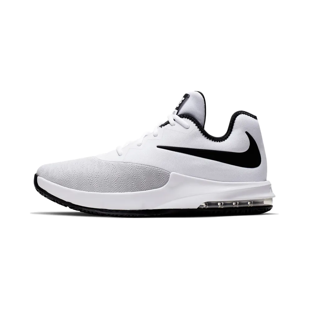 Nike Air Max Infuriate III Low White White Wolf Grey Black (AJ5898-100)