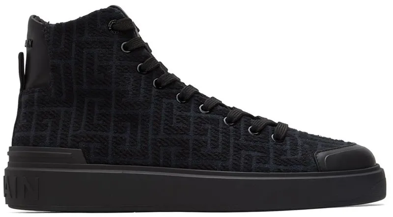 Balmain Black B-Court (YM1VG290TJCM)