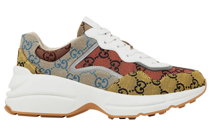 Gucci Rython GG Multicolor White (W) (_663681 2UZJ0 7064)