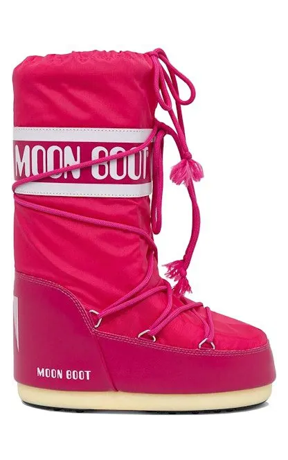 Moon Boot Icon Nylon Boot Magenta (80D1400440-J003)