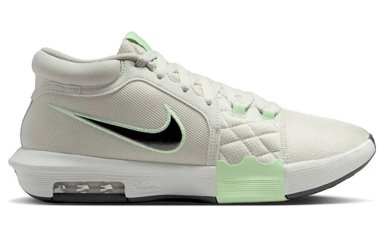 Nike LeBron Witness 8 Light Bone Vapor Green Swan Anthracite (HQ2139-002)