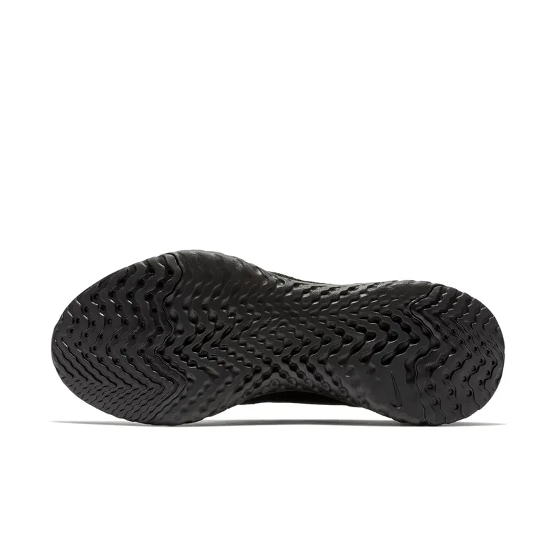 Nike Epic React Flyknit Triple Black (W) Black/Black-Black (AQ0070-003)