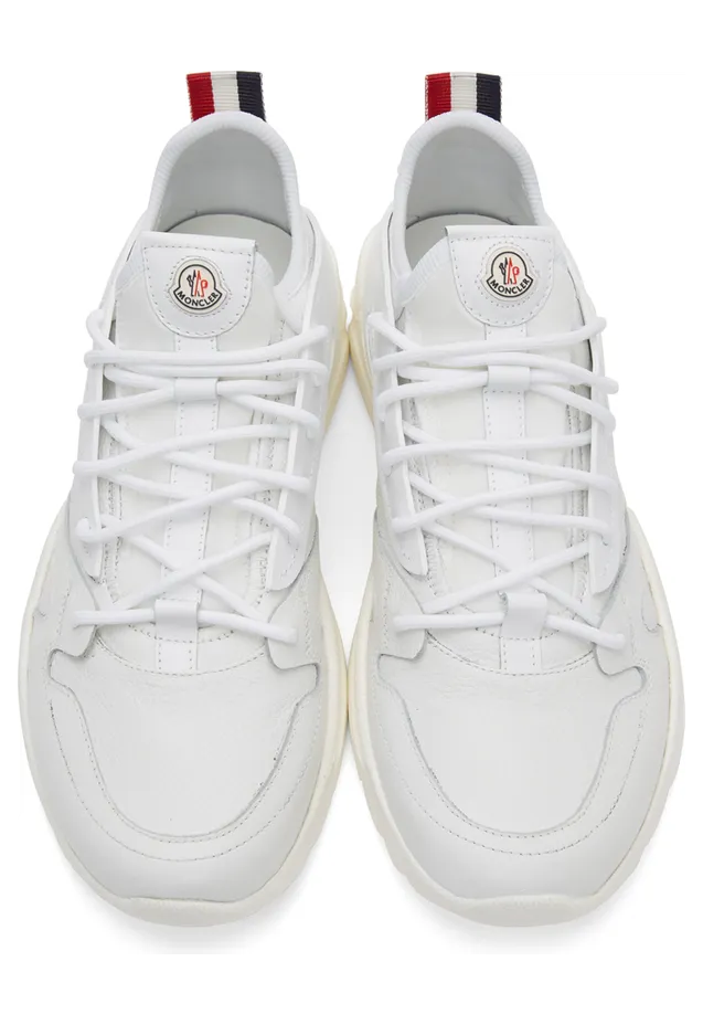 Moncler White Anakin Sneakers (4M708 – 00 – 02S95) (5)