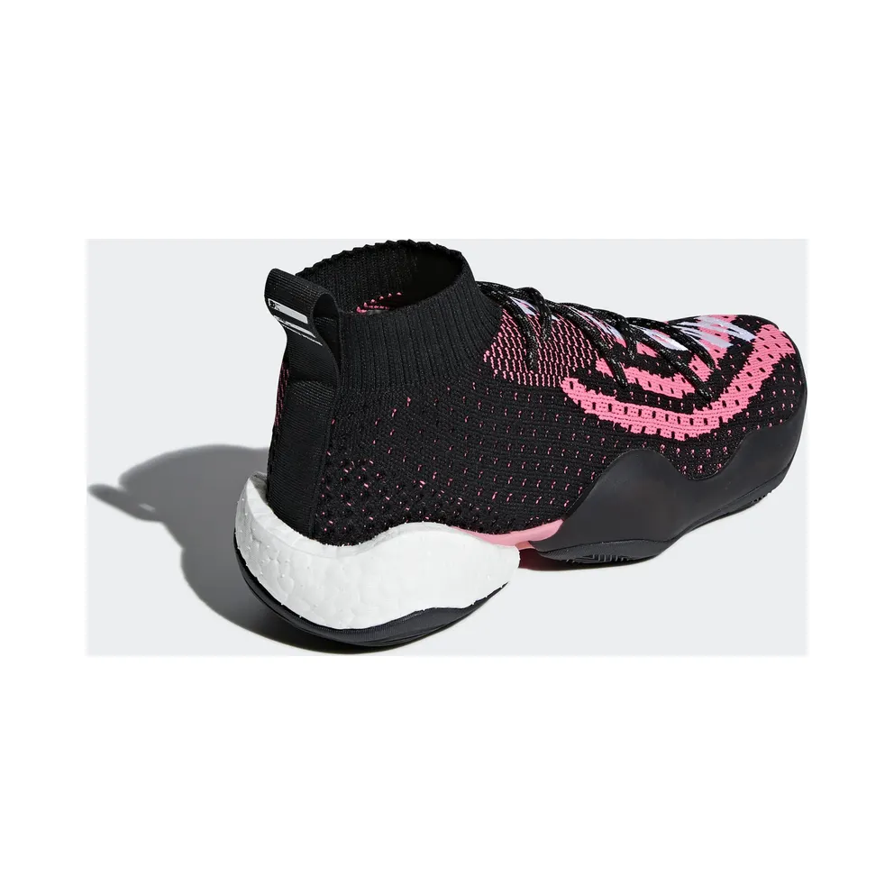 adidas Crazy BYW LVL X Pharrell Ambition Black Core Black/Footwear White/Solar Pink (G28182)