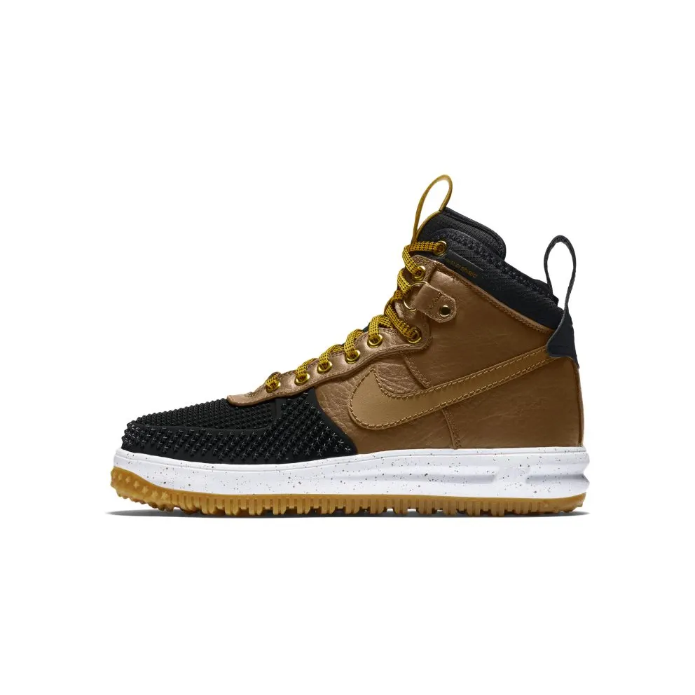 Nike Lunar Force 1 Duckboot Light British Tan Black/Light British Tan-Gold Dart (805899-004)