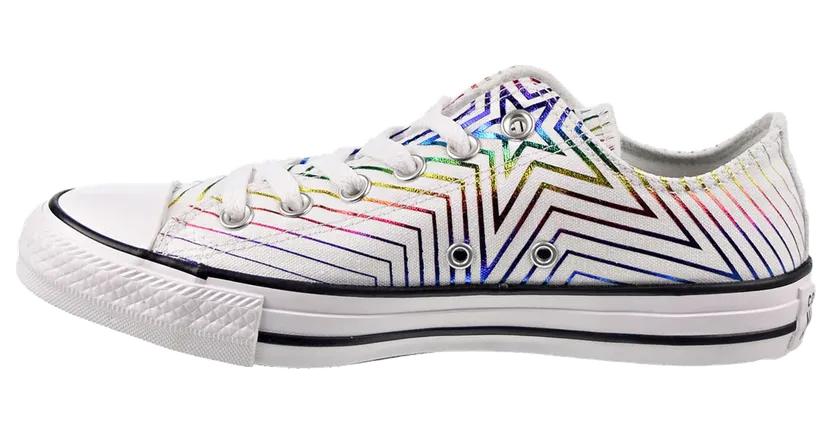 Converse Chuck Taylor All Star Ox “All Of The Stars” “White/Black” (565440F)