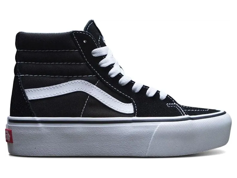Vans Sk8-Hi Platform 2 Black True White (VN0TKN6BT)