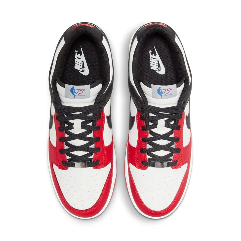Nike Dunk Low EMB NBA 75th Anniversary Chicago (GS) (DD3363-100)