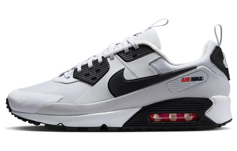 Nike Air Max 90 Pure Platinum/Bright Crimson/Black (IV5758-043)