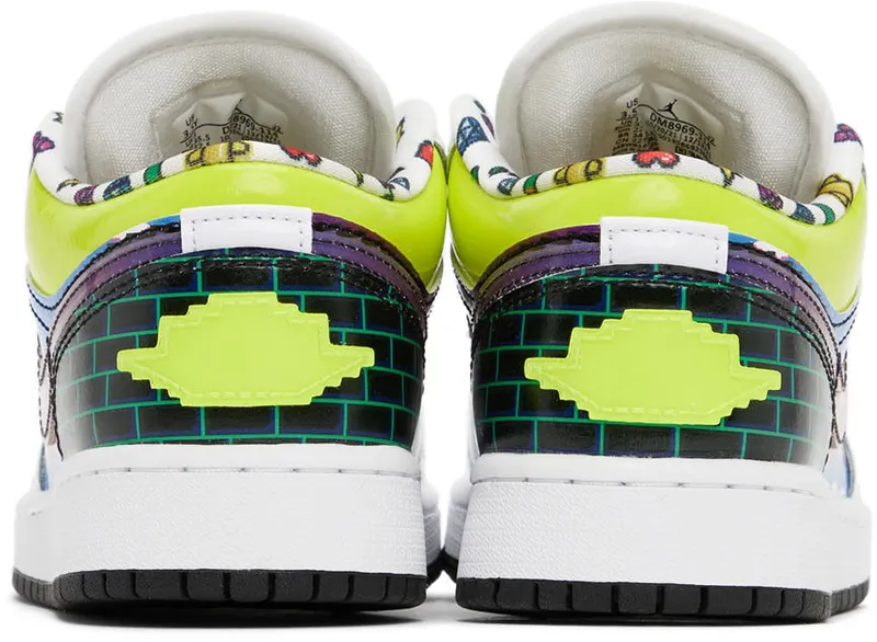 Nike Jordan Kids White Air Jordan 1 Big Kids Sneakers (DM8969-114)