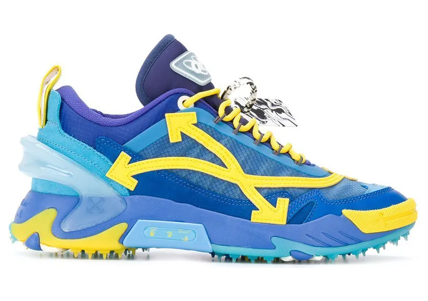 Off-White Odsy-2000 Blue Yellow (OMIA190F20FAB0014518)