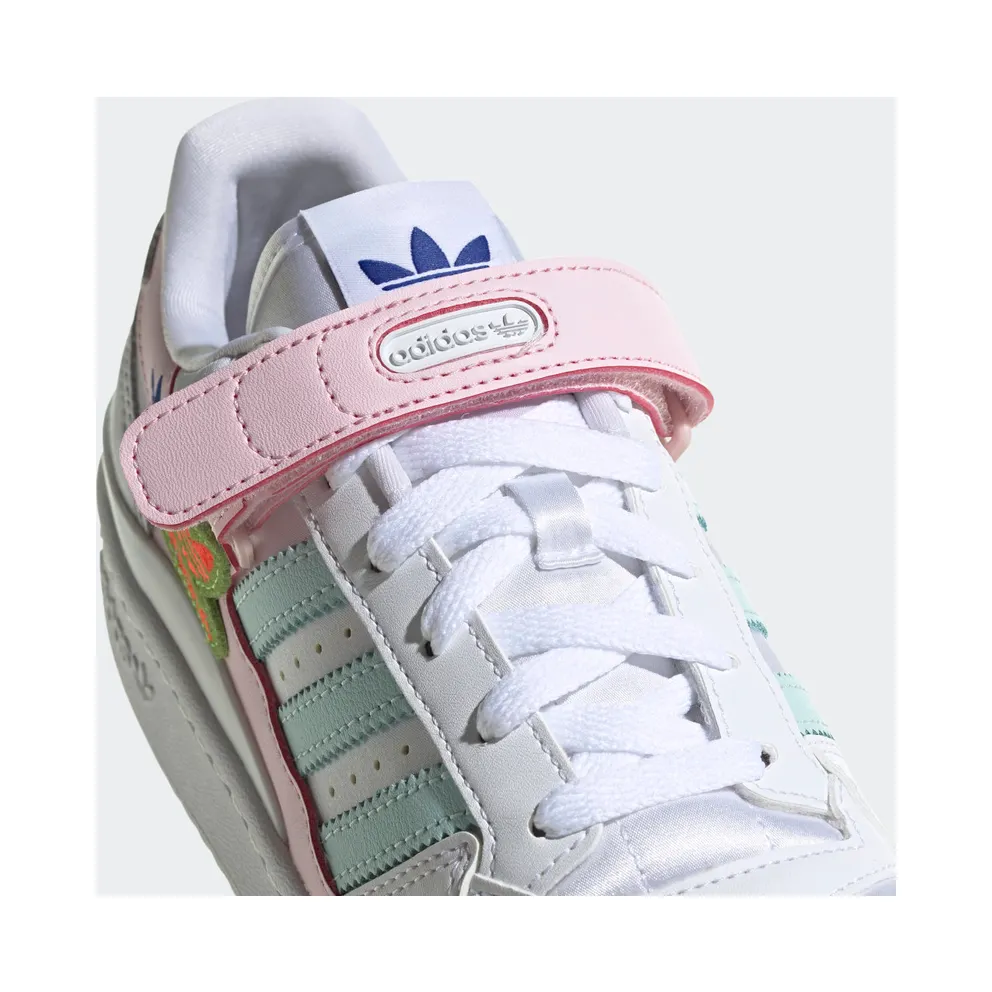 adidas Forum Low Cloud White / Clear Pink / Halo Mint (H05118)