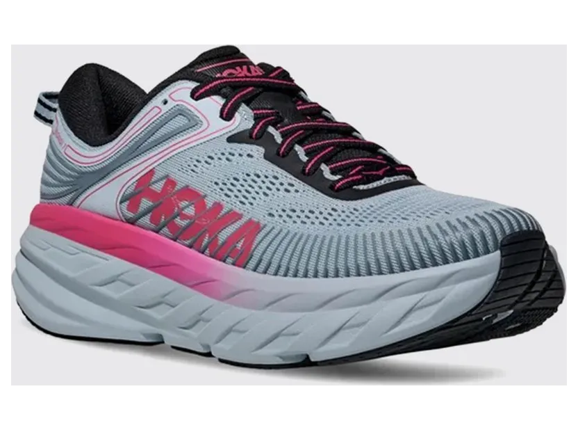 Hoka Bondi 7 Technical Mesh Sneakers Blue (1110519MRH)