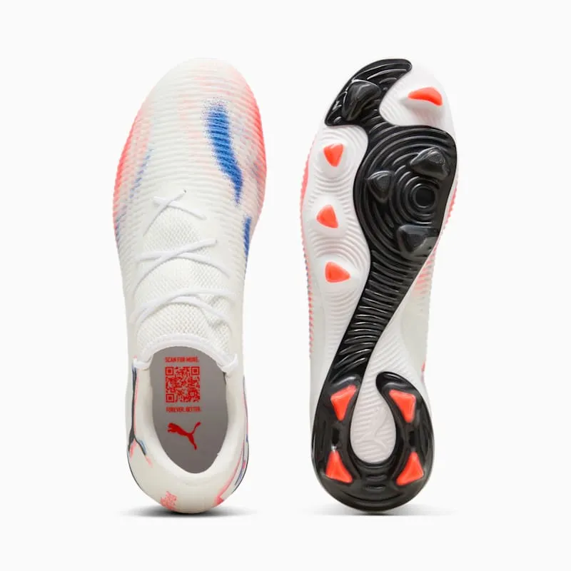 Puma Future 8 Match Low FG/AG White Black Glowing Red (108599-01)