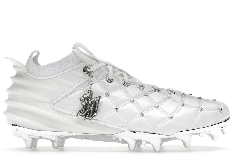 Under Armour UA Blur Pro Justin Jefferson White Metallic Silver (6011477-100)