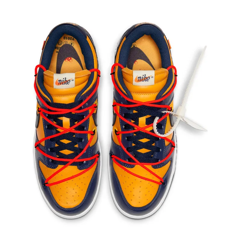 Nike x Off White Dunk Low ‘University Gold’ (2019) (CT0856-700)