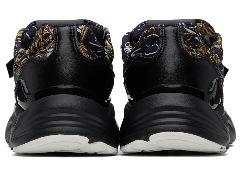 Versace Jeans Couture Black Wave Sneakers (E73YA3SW2EZS240) (2)