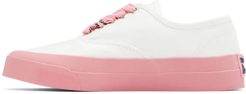 Maison Kitsuné White & Pink Olympia Le-Tan (IU04740WW9000)