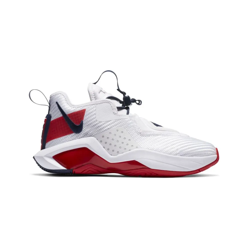 Nike LeBron Solder 14 White University Red (CN8689-100)