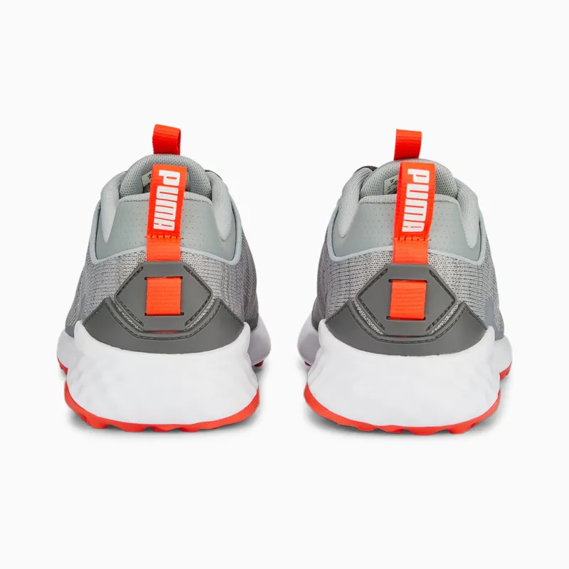 Puma FUSION Pro Golf Shoes Grey/Red/Silver (377041-01)