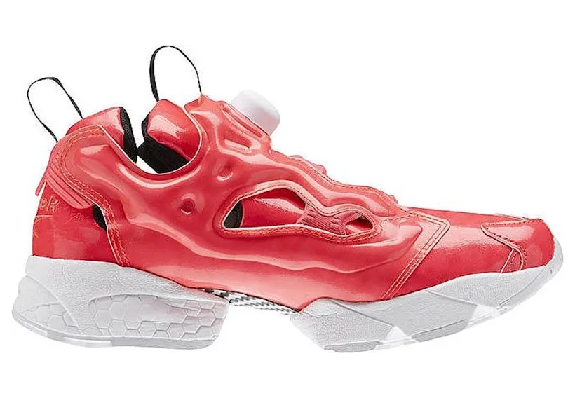 Reebok Instapump Fury OB Neon Cherry (W) Neon Cherry/White-Blue (Other Brands Reebok)
