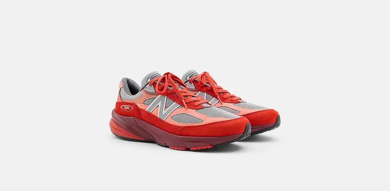 New Balance 990v6 “Made in USA – Molten Lava” (U990RT6)