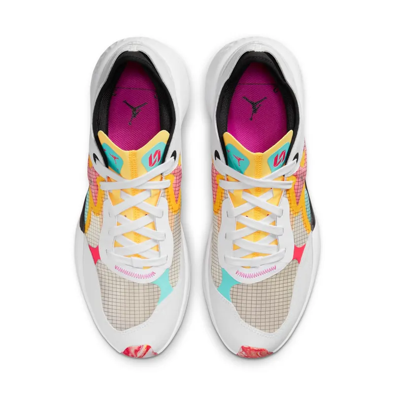 Jordan Delta 3 Nitro Low Luka Doncic White Black Dynamic Turquoise (DX1800-160)