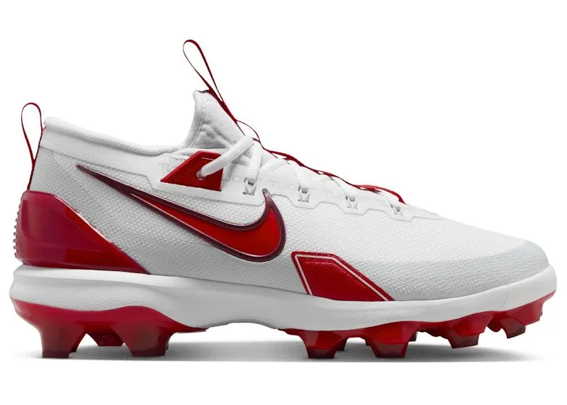 Nike Force Trout 9 Elite MCS White Pure Platinum Team Red University Red (FZ0884-101)