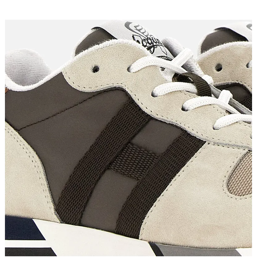 Sneakers Hogan H383 Beige Brown (HXM3830AN51MST0BBZ) (5)