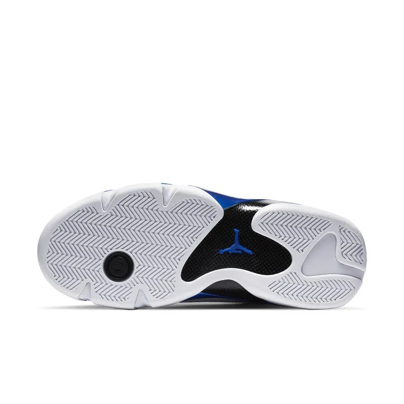 Jordan 14 Retro White Hyper Royal White/Black-Hyper Royal (487471-104)