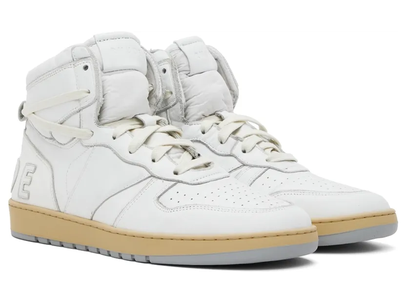 Rhude White Rhecess Hi Sneakers (RHPF22FO03178377) (4)