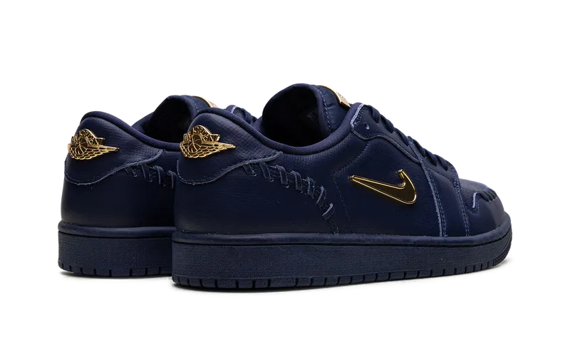 Jordan 1 Low “Method of Make Midnight Navy Metallic Gold” (FN5032-400)