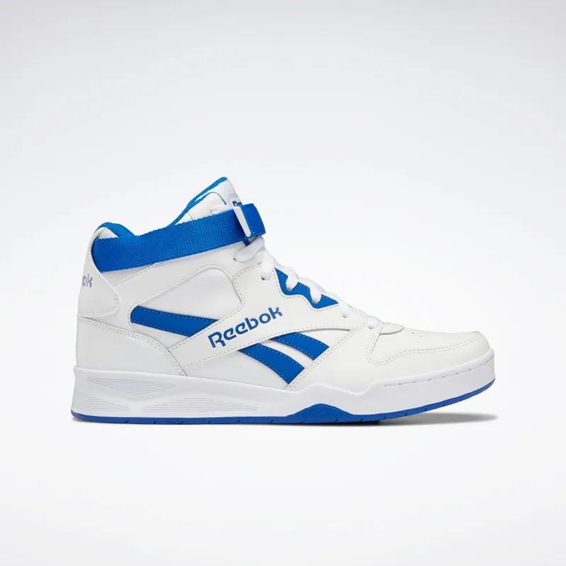 Reebok Royal BB4500 Hi-Strap Schoenen Cloud White / Vector Blue / Cloud White