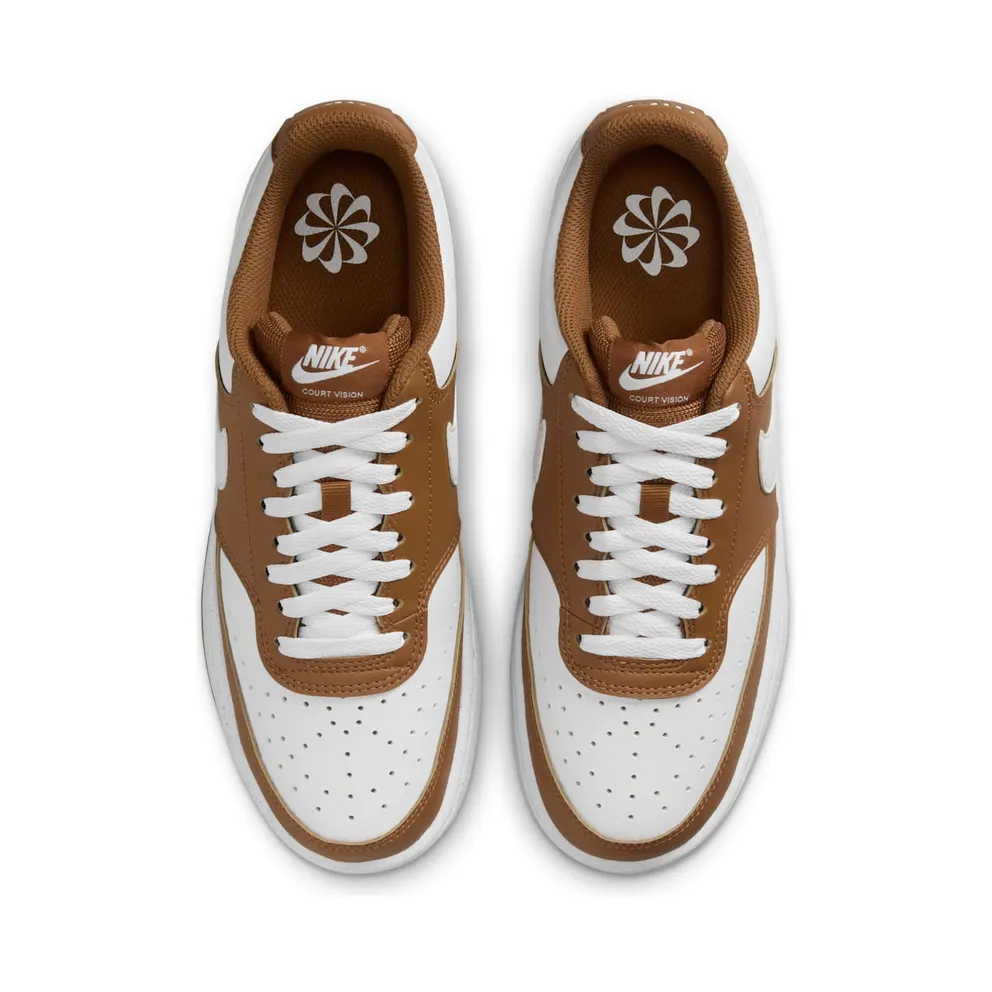 Nike Court Vision Low Next Nature “Light British Tan White” (DH3158-200)