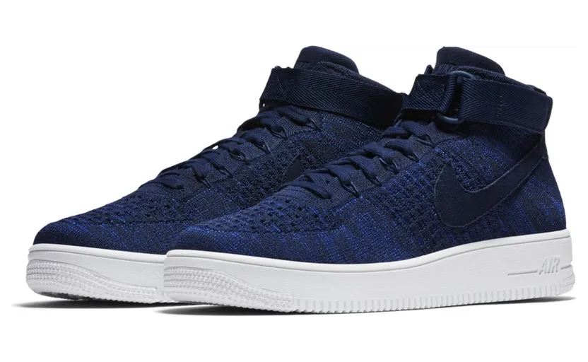 Nike Air Force 1 Ultra Flyknit Mid College Navy (817420-401)