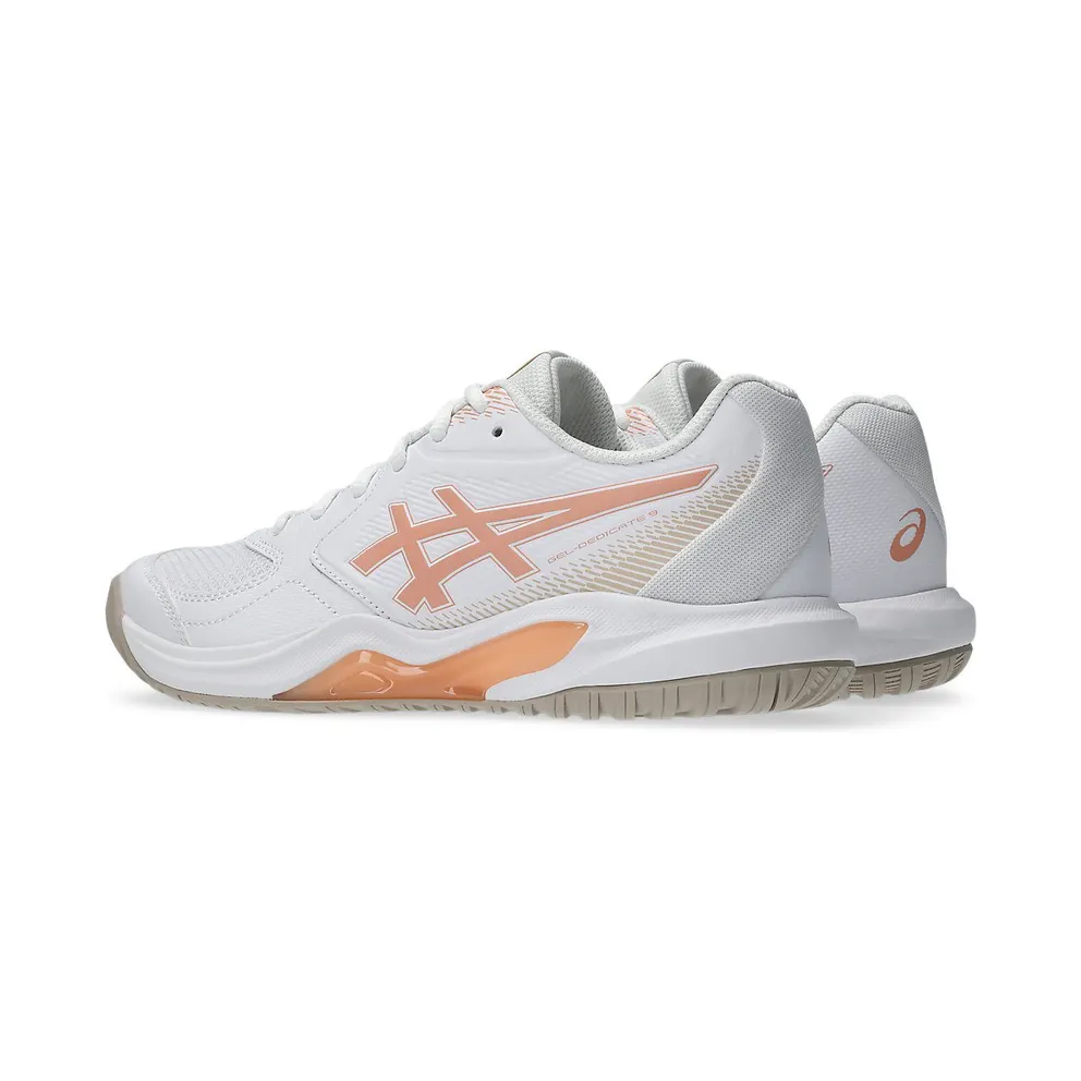 ASICS GEL-DEDICATE 9 “White / Cantaloupe” (1042A316-100)