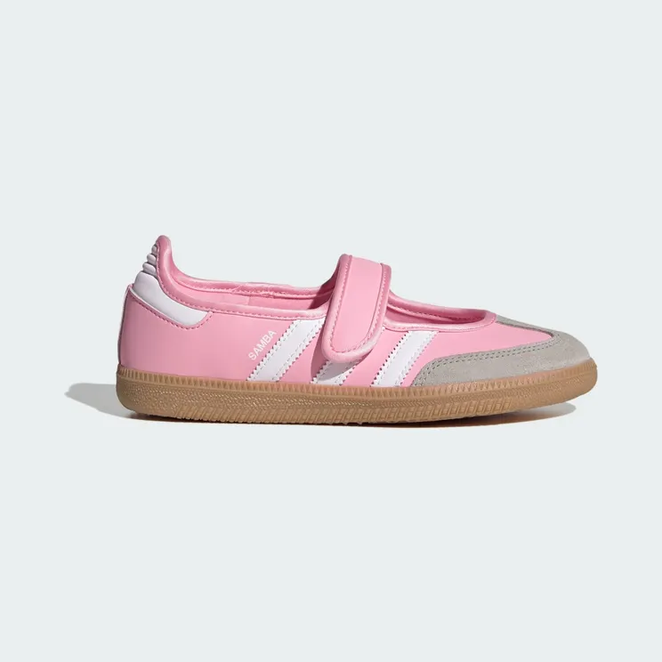 Adidas Samba Jane GS “Light Pink / Cloud White / Gum” (JP9544)