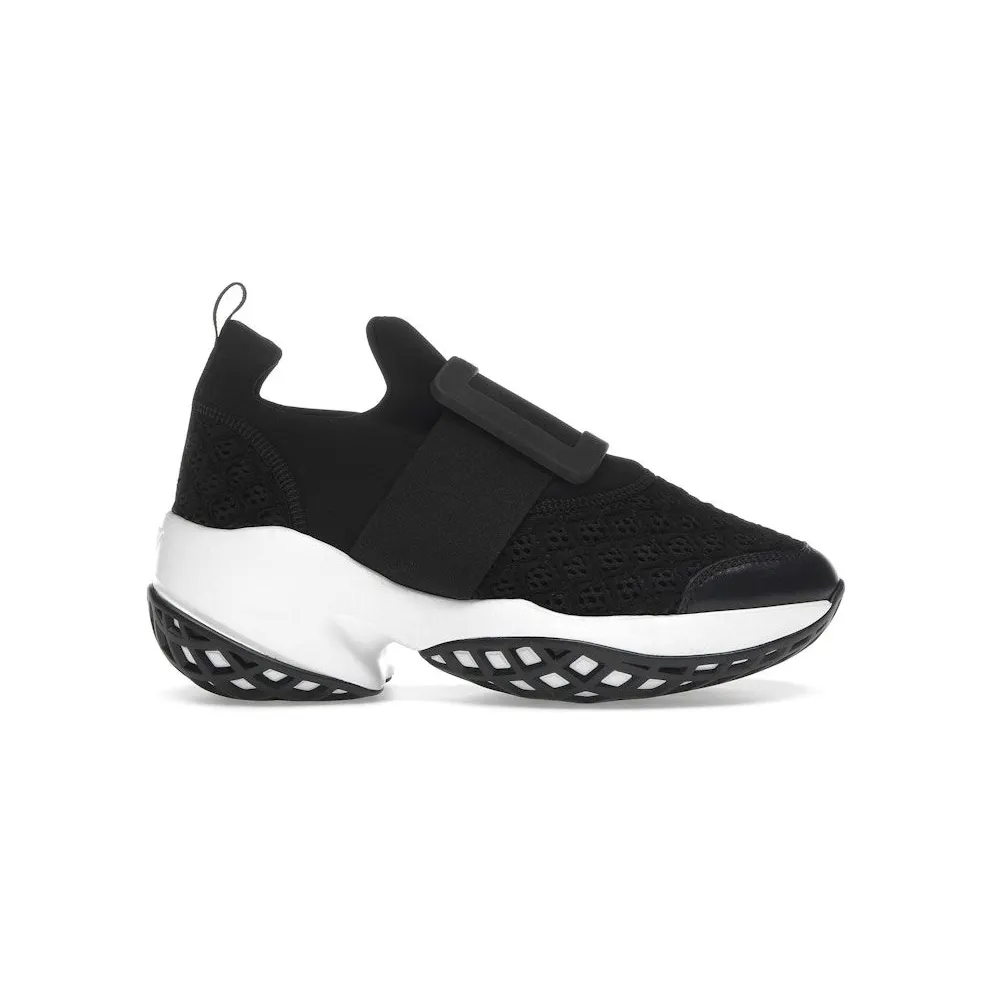 Roger Vivier Viv’ Run Fabric Black White (RVW50624160KOTB999)
