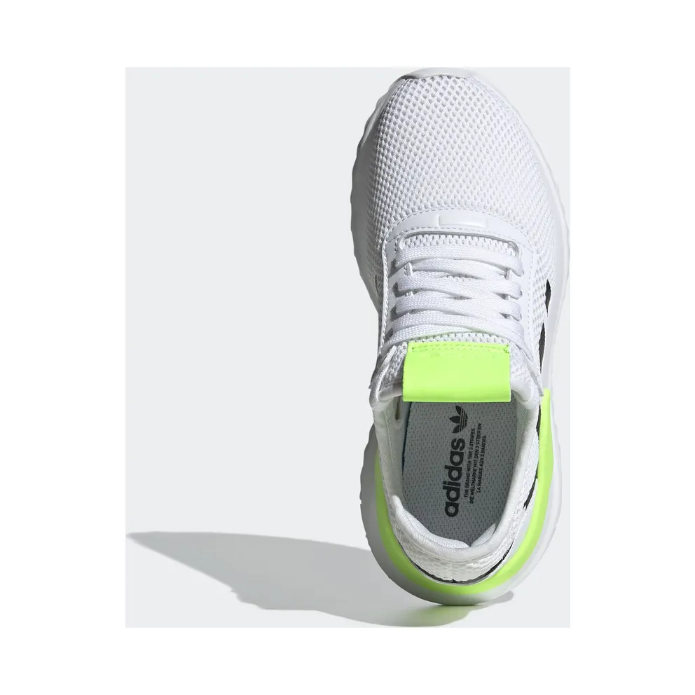 adidas U Path X Signal Green (GS) Cloud White/Core Black/Signal Green (EG3456)