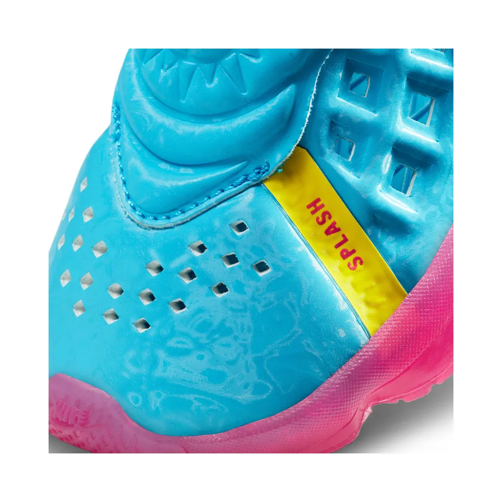 Nike LeBron 17 Dunked South Beach (TD) Blue Fury/Fire Pink-Opti Yellow (CJ2526-400)