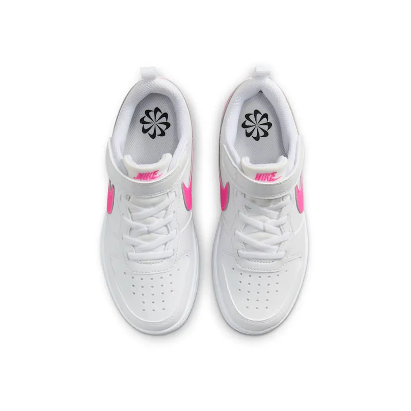 Nike Court Borough Low Recraft White Laser Fuchsia (DV5457-113)