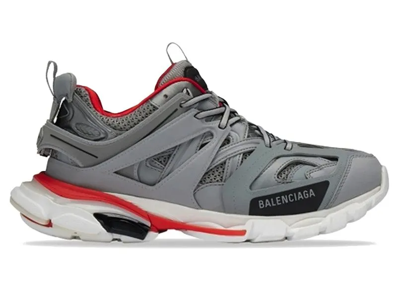 Balenciaga Track LED Grey Red (555036 W3AD5 1269)