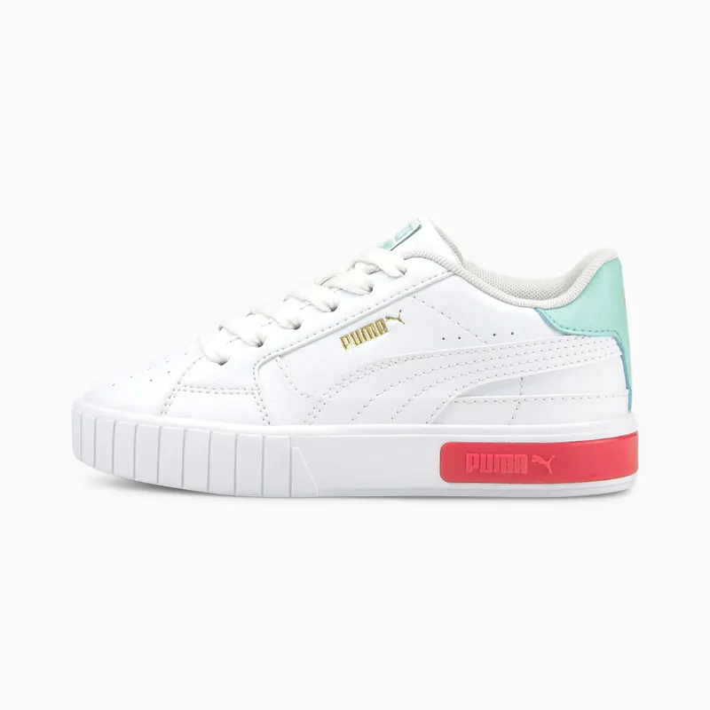 PUMA Cali Star Kids’ White/Eggshell Blue (380550-04)