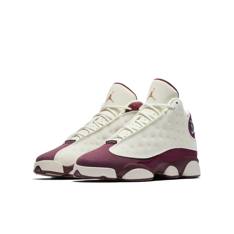 Jordan 13 Retro Bordeaux (GS) Sail/Metallic Red Bronze-Bordeaux (439358-112)