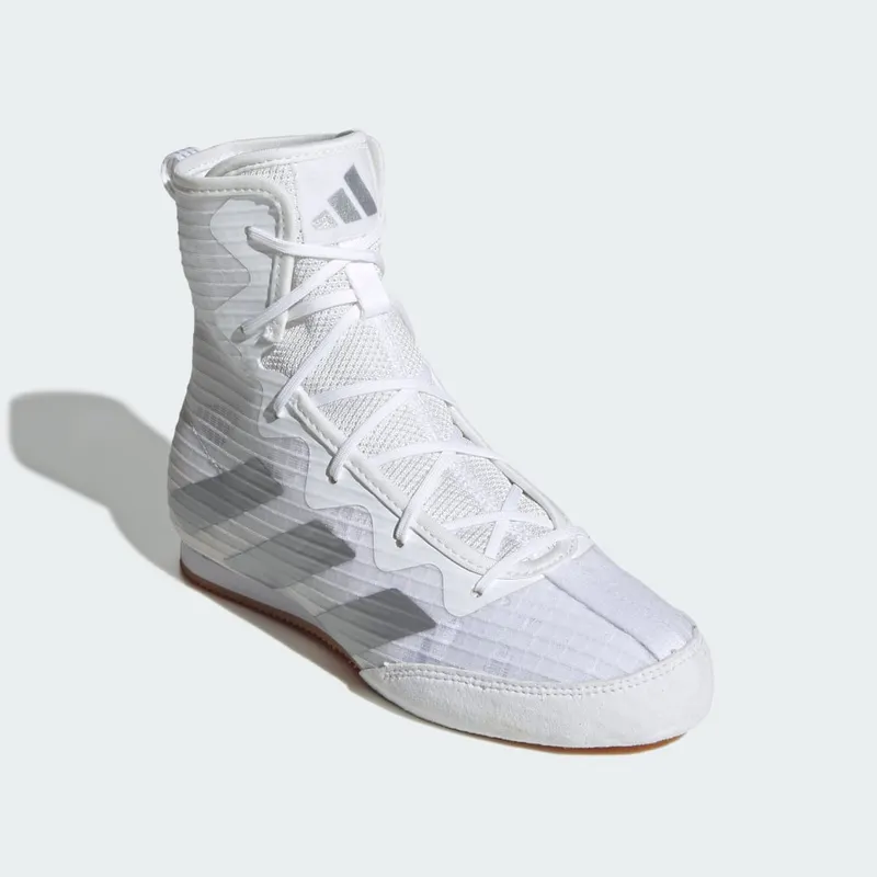 Adidas BOX HOG 4 Cloud White / Silver Metallic / Core Black (JR1728)
