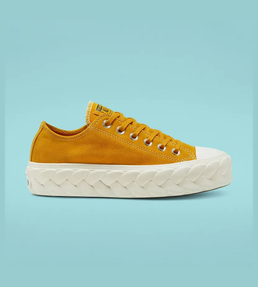 Converse Runway Cable Platform Chuck Taylor All Star Low Top Saffron Yellow/saffron Yellow (568684C)