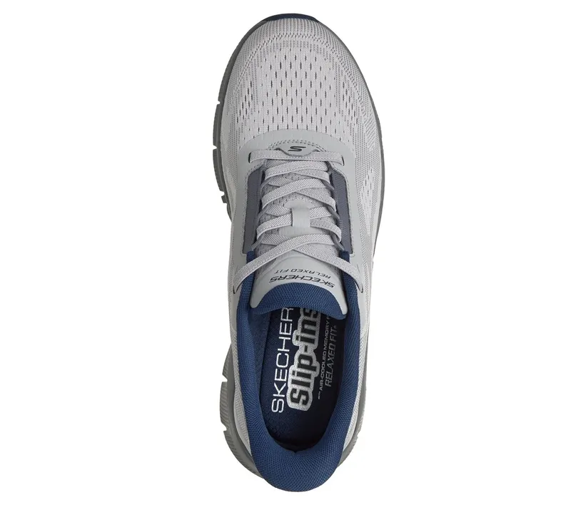 Skechers Slip-ins Relaxed Fit: Flex – Zayder Sneaker Grey/Marine