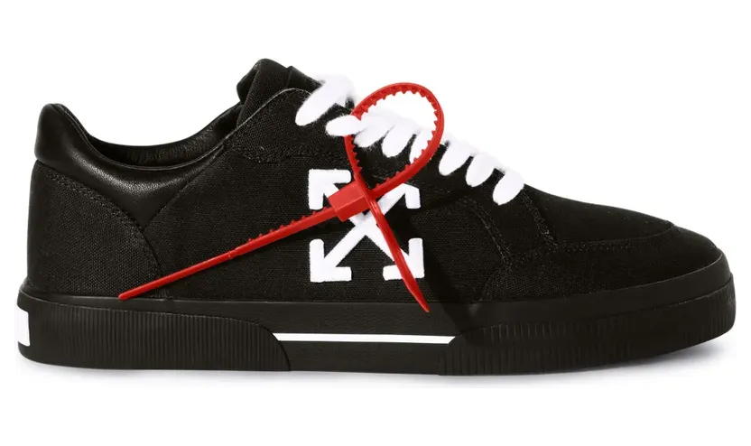 OFF-WHITE New Low Vulcanized Black White (2024) (OMIA293C99FAB0021001)